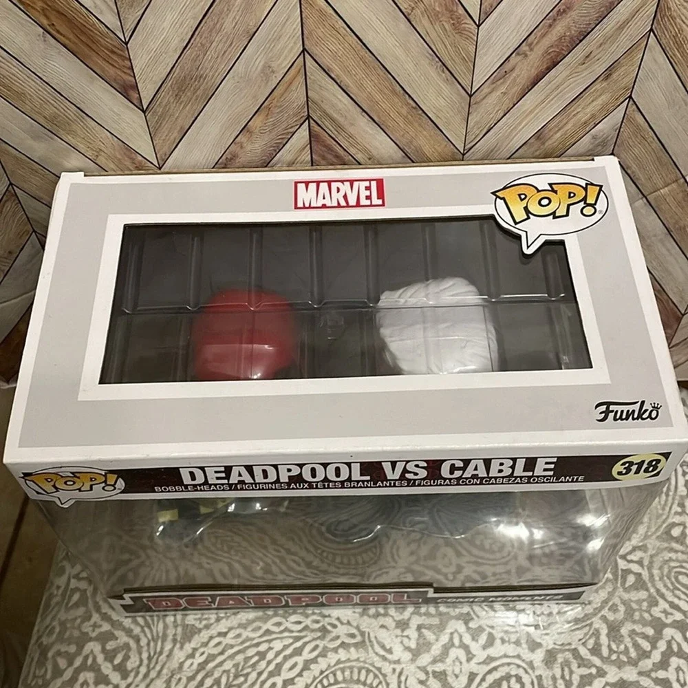 Funko POP! Marvel Deadpool‎ vs Cable #318 Vinyl Figure marvel comic moments
